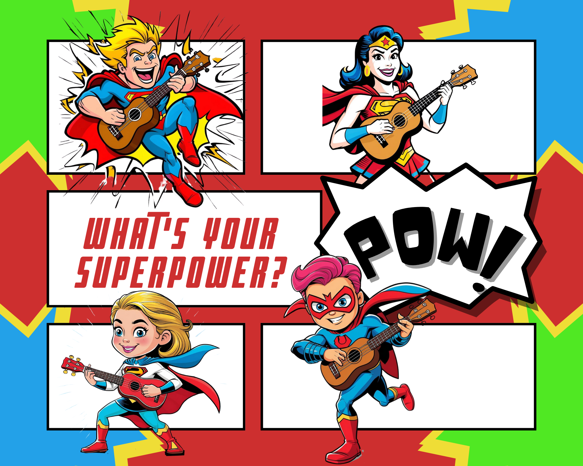 What's your Superpower cartoon!